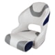 Wise Baja Bucket Seat w/ Flip Up Bolster Brite White/Marble Grey/Midnight Navy Large
