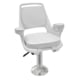 Wise Captains Chair with WP23-15-374 Ped Wise White Medium