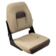 Wise DLX Pontoon Fold Down Seat Neutral/Meteor Medium
