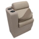 Wise Premier Pontoon Lean Back - Left Mocha Java/Cafe/Mushroom Large