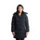Woodpecker Penguin Long Coat - Womens Matt Black Small