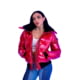 Woodpecker Woody Bomber Jacket - Women's Raspberry XLarge