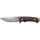 WOOX Rock 62 Fixed Blade Knife, 4.25in, Sleipner Steel, Full Tang Blade, Walnut Engraved Handle, BUKNF00104