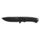 WOOX ROCK62 Fixed Blade Knife 4.25in Sleipner HRC 60-62 Micarta X-GRIP Black Handle