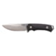 WOOX ROCK62 Fixed Blade Knife 4.25in Sleipner HRC 60-62 Plain Total Black Handle