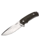 WOOX Rock 62 Fixed Blade Knife, 4.25 in, Drop Point, Stonewashed, Sleipner Steel Blade, Plain German Micarta Handle, BU.KNF001.08