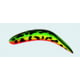 Yakima Bait Flatfish Wiggling Plug #F-7 Treble Hooks Floating Firetiger 2-1/4in