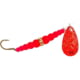 Yakima Bait Silver Magic Kokanee and Trout Spinner Glitter Red Size 4