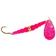Yakima Bait Silver Magic Kokanee and Trout Spinner w/UV Blade Number 6 Glitter Pink