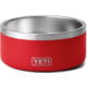 Yeti Boomer 8 Dog Bowl Rescue Red 8 oz