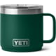 Yeti Rambler 14 oz Stackable Mug w/Durasip Ceramic Lining Black Forest Green