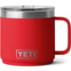 Yeti Rambler 14 oz Stackable Mug w/Durasip Ceramic Lining Rescue Red