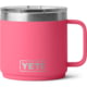 Yeti Rambler 14 oz Stackable Mug w/Durasip Ceramic Lining Tropical Pink