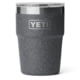 Yeti Rambler 16 oz Stackable Cup w/Magslider Lid Black Stone