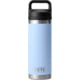Yeti Rambler 18 oz Water Bottle w/Chug Cap Big Sky Blue