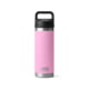 Yeti Rambler 18 oz Water Bottle w/Chug Cap Power Pink