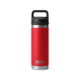 Yeti Rambler 18 oz Water Bottle w/Chug Cap Rescue Red
