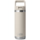 Yeti Rambler 18 oz Water Bottle w/Straw Cap Cape Taupe