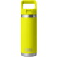 Yeti Rambler 18 oz Water Bottle w/Straw Cap Firefly Yellow
