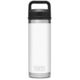 Yeti Rambler 18 oz Water Bottle w/Chug Cap White