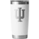 Yeti Rambler 20 oz Water Bottle w/Magslider Lid White/NCAA Indiana