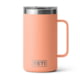 Yeti Rambler 24 oz Mug w/MagSlider Lid Lowcountry Peach