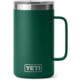 Yeti Rambler 24 oz Mug w/MagSlider Lid Black Forest Green