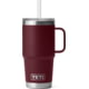 Yeti Rambler 25 oz Straw Mug Wild Vine Red