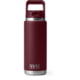 Yeti Rambler 26 oz Water Bottle w/Straw Cap Wild Vine Red
