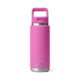 Yeti Rambler 26 oz Water Bottle w/Straw Cap Wildflower Fuchsia