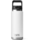 Yeti Rambler 26 oz Water Bottle w/Straw Cap White