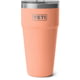 Yeti Rambler 30 oz Stackable Cup w/Magslider Lid Lowcountry Peach