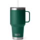 Yeti Rambler 35 oz Straw Mug w/Straw Lid Black Forest Green