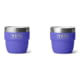 Yeti Rambler 4 oz Stackable Cups w/Durasip Ceramic Lining - 2 Pack Ultramarine Violet