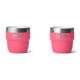 Yeti Rambler 4 oz Stackable Cups w/Durasip Ceramic Lining - 2 Pack Tropical Pink