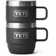Yeti Rambler 6 oz Stackable Mugs w/Durasip Ceramic Lining - 2 Pack Black