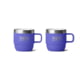 Yeti Rambler 6 oz Stackable Mugs w/Durasip Ceramic Lining - 2 Pack Ultramarine Violet
