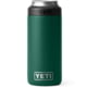 Yeti Rambler 12 oz Colster Slim Can Cooler Black Forest Green