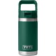 Yeti Rambler Jr 12 oz Kids Water Bottle w/Straw Cap Black Forest Green