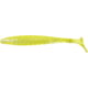 Yum Pulse Swimbait-Soft Plastic Swimbaits 3.5in Chartreuse Clear Shad