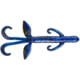 Yum Christie Critter Swim Bait 8 Pack 4.5in Black Blue Shadow