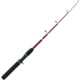 Zebco Z-Cast Casting Rod Extendable 17ines to 5ft 6in Telescopic Durable Z-Glass Pole Comfortable EVA Rod Handle Shock-Ring Guides Medium Red