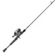 Zebco Omega Pro Spincast Reel and Rod Combo 6ft 2-PC IM6 Graphite Pole Split MaxTac Grip Rod Handle SZ 30 Reel Pre-spooled w/ 10lb Zebco Line Black