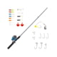 Zebco Ready Tackle 5 ft 6 in Spincast Combo w/All-Purpose Tackle 2 Pieces Medium Light