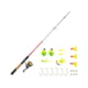 Zebco Ready Tackle Crappie 10sz 6 ft 6 in Spinning Combo w/Mr. Crappie Tackle 2 Pieces Ultra Light