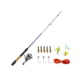 Zebco Ready Tackle Panfish 10sz 5 ft 6 in Spinning Combo w/Strike King Tackle 2 Pieces Light