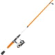 Zebco Roam Spinning Combo Rod 6ft Medium-Light Moderate-Fast 2 Pieces 30 Size Orange
