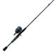 Zebco Roam Spincast Reel and Rod Combo 6ft 2-PC Fiberglass Pole ComfortGrip Handle QuickSet Anti-Reverse Reel Pre-Spooled w/ 10lb Zebco Line