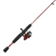Zebco Slingshot Spinning Reel and Rod Combo 6ft 2-PC Pole SZ 20 Reel Changeable Righ/Left Retrieve Pre-Spooled w/ 8lb Zebco Cajun Line Assorted Red