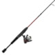 Zebco Verge Spinning Reel and Rod Combo 5ft 2-PC Pole SZ 05 Reel Changeable Righ/Left Retrieve Pre-Spooled w/ 4lb Zebco Line Black